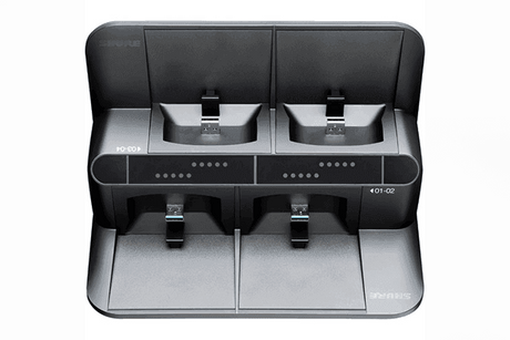 Shure SBC450 4-Bay Networked Charging Station (without Power Supply) - Creation Networks