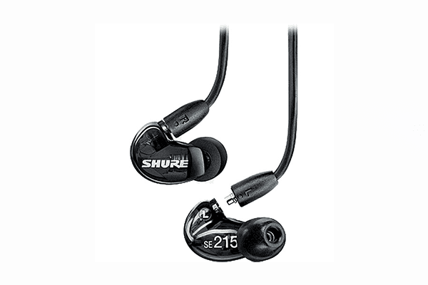 Shure SE215 Pro Sound-Isolating Earphones (Black) - SE215-K - Creation Networks