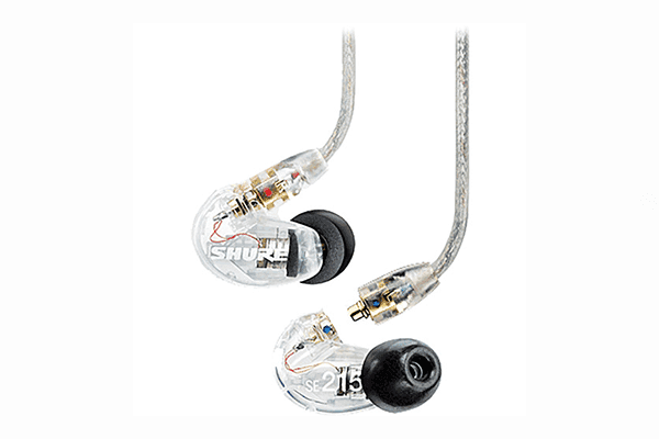 Shure SE215 Pro Sound-Isolating Earphones (Clear) - SE215-CL - Creation Networks