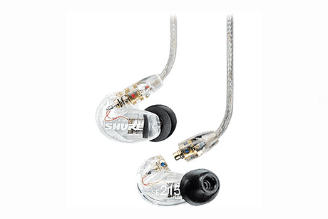 Shure SE215 Pro Sound-Isolating Earphones (Clear) - SE215-CL - Creation Networks