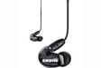 Shure SE215 Sound-Isolating In-Ear Stereo Earphones with RMCE-UNI Remote Mic Universal Cable (Black) - SE215DYBK+UNI - Creation Networks