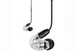 Shure SE215 Sound-Isolating In-Ear Stereo Earphones with RMCE-UNI Remote Mic Universal Cable (Clear) - SE215DYCL+UNI - Creation Networks
