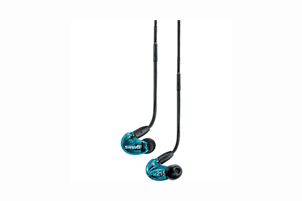 Shure SE215 Special-Edition Sound-Isolating Earphones with Detachable 3.5mm Cable (Blue) - SE215SPE - Creation Networks