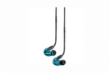 Shure SE215 Special-Edition Sound-Isolating Earphones with Detachable 3.5mm Cable (Blue) - SE215SPE Microphones Shure