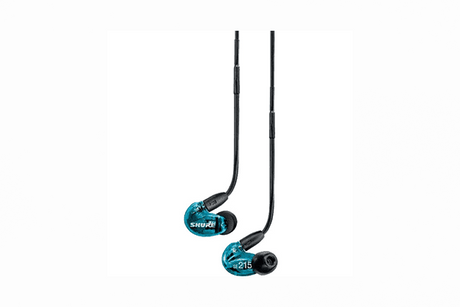 Shure SE215 Special-Edition Sound-Isolating Earphones with Detachable 3.5mm Cable (Blue) - SE215SPE - Creation Networks