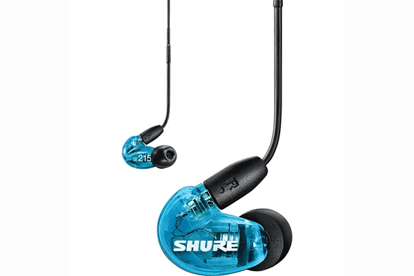 Shure SE215DYBL+UNI SE215 EARPHONE,BLUE W/MODEL: RMCE-UNI - Creation Networks