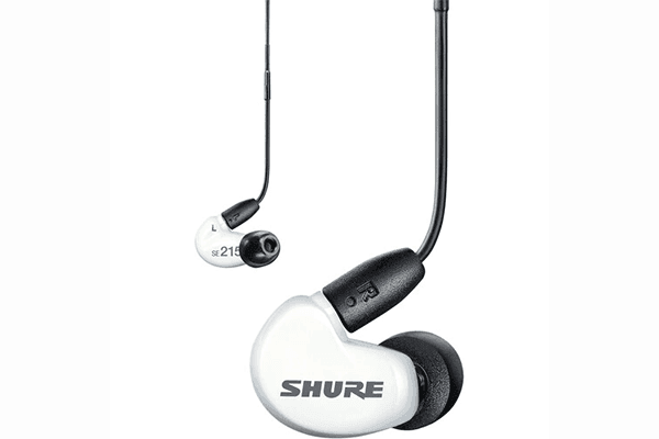 Shure SE215DYWH+UNI SE215 EARPHONE,WHITE W/MODEL:RMCE-UNI - Creation Networks