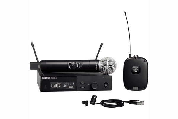 Shure SLXD124/85 Digital Wireless Combo Microphone System (G58: 470 to 514 MHz) - SLXD124/85-G58 - Creation Networks