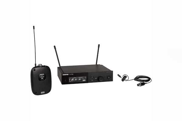 Shure SLXD14/DL4B Digital Wireless DuraPlex Omni Lavalier Microphone System - Creation Networks