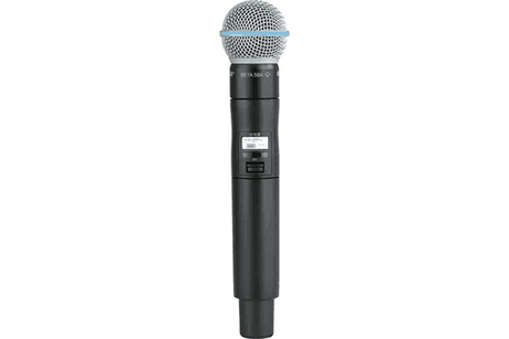 Shure ULXD2-B58 Digital Handheld Wireless Microphone Transmitter with Beta 58A Capsule - (H50: 534 to 598 MHz) - Creation Networks
