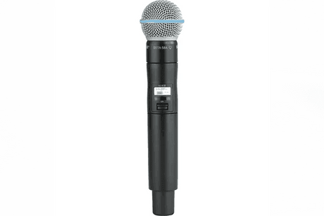 Shure ULXD2-B58 Digital Handheld Wireless Microphone Transmitter with Beta 58A Capsule - (V50: 174 to 216 MHz) - Creation Networks