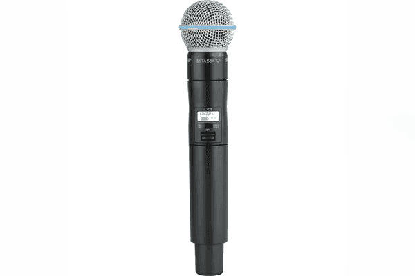 Shure ULXD2-B58 Digital Handheld Wireless Microphone Transmitter with Beta 58A Capsule - (V50: 174 to 216 MHz) - Creation Networks