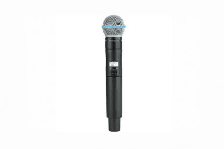 Shure ULXD2-B58 Digital Handheld Wireless Microphone Transmitter with Beta 58A Capsule - (X52: 902 to 928 MHz) - Creation Networks