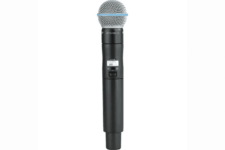 Shure ULXD2-SM58 VHF Digital Handheld Wireless Microphone Transmitter with SM58 Capsule - ULXD2/SM58=-V50 - Creation Networks