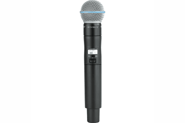 Shure ULXD2-SM58 VHF Digital Handheld Wireless Microphone Transmitter with SM58 Capsule (V50: 174 to 216 MHz) - ULXD2/SM58=-V50 - Creation Networks