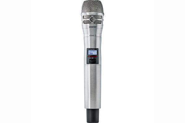Shure ULXD2/K8N Digital Handheld Wireless Microphone Transmitter with KSM8 Capsule (Nickel) - Creation Networks