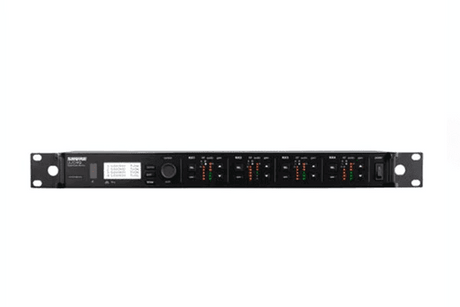 Shure ULXD4Q Quad-Channel Digital Wireless Mic Receiver - ULXD4Q=-J50A - Creation Networks