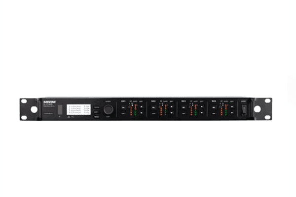 Shure ULXD4Q Quad-Channel Digital Wireless Mic Receiver - ULXD4Q=-X52 - Creation Networks