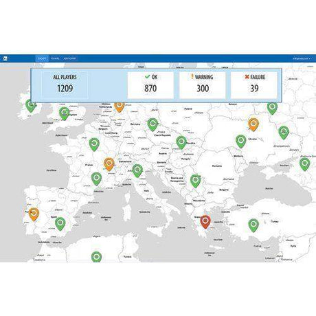 SpinetiX 1 annual license for premium monitoring service for 1 player - SX-SE-CKPT-PR - Creation Networks