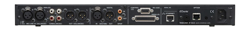 Tascam SS-R250N Memory Recorder with Networking and Optional Dante Support - Creation Networks