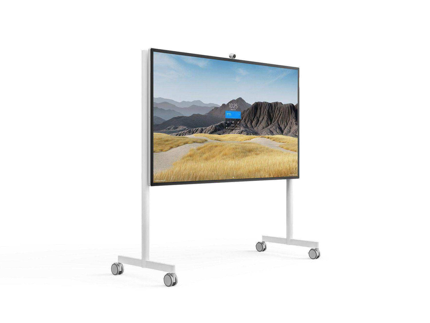 Steelcase Roam Collection - Cart - for interactive whiteboard - artic white for Microsoft Surface Hub 2S 85" Video Steelcase