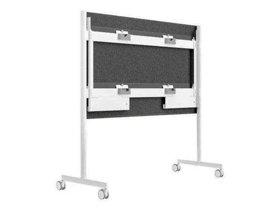 Steelcase Roam Collection - Cart - for interactive whiteboard - artic white for Microsoft Surface Hub 2S 85" - Creation Networks
