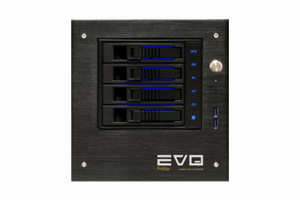 Studio Network Solutions EVO Prodigy 16TB 4-Bay NAS Server (4 x 4TB) - 4BDT16TB-D - Creation Networks