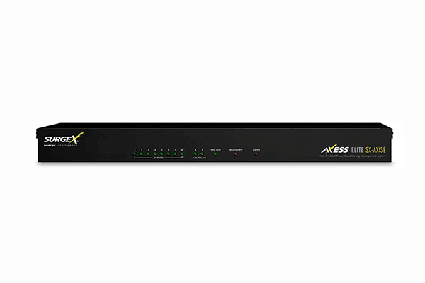 SurgeX SX-AX15E Axess Elite Surge Eliminator and Power Conditioner, IP Connected, Includes AE Software - Creation Networks