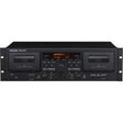 Tascam 202MKVII Rackmount USB Dual Cassette Deck - Creation Networks