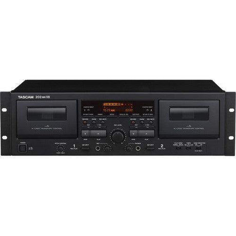 Tascam 202MKVII Rackmount USB Dual Cassette Deck - Creation Networks