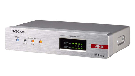 Tascam AE-4D 4 AES / EBU input / output Dante converter - Creation Networks
