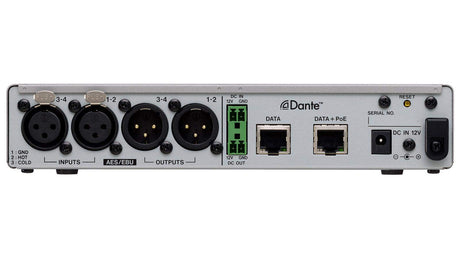 Tascam AE-4D 4 AES / EBU input / output Dante converter - Creation Networks