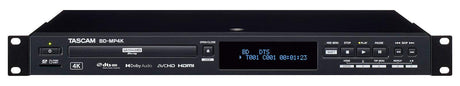 Tascam BD-MP4K Professional-Grade 4K UHD Blu-ray Player - Creation Networks