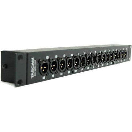 Tascam BO-16DX/OUT Rackmount 16-Channel DB25 to XLR Male Adapter - Creation Networks