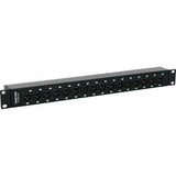 Tascam BO-16DX/OUT Rackmount 16-Channel DB25 to XLR Male Adapter - Creation Networks