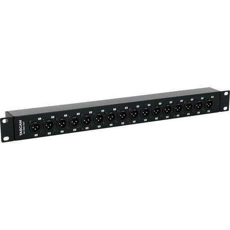 Tascam BO-16DX/OUT Rackmount 16-Channel DB25 to XLR Male Adapter - Creation Networks