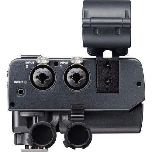 Tascam CA-XLR2d-AN XLR Microphone Adapter Kit for Cameras (3.5mm Analog) - Creation Networks