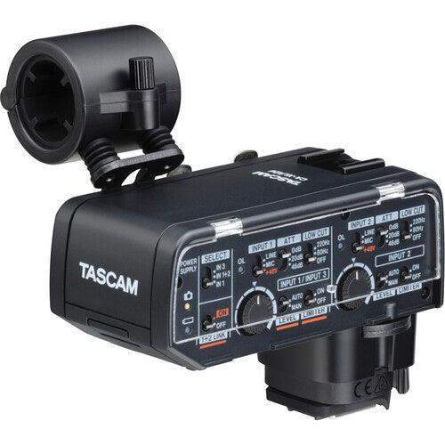 Tascam CA-XLR2d-C XLR Microphone Adapter Kit for Canon Cameras - Creation Networks