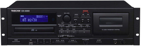 Tascam CD-A580 Cassette/CD/USB MP3 Player Recorder - Creation Networks