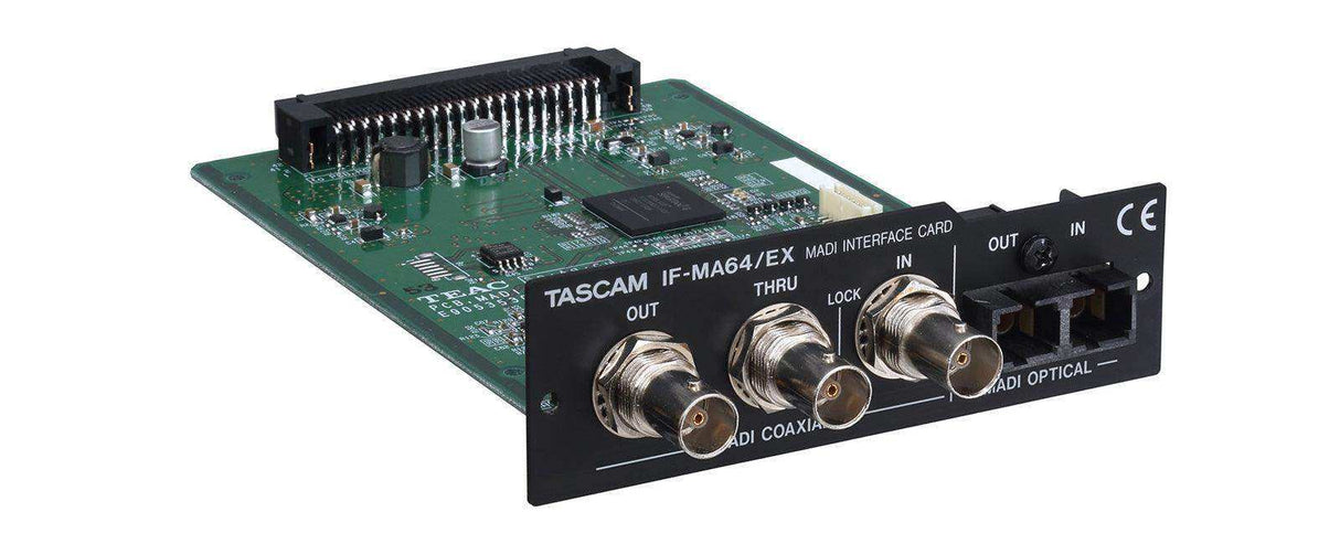 Tascam IF-MA64/EX MADI digital interface card for DA-6400/DA-6400dp - Creation Networks