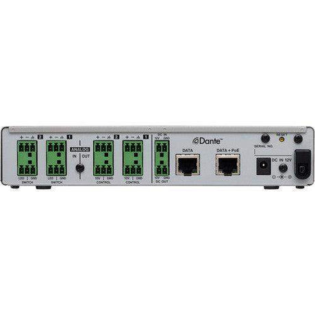 Tascam MM-2D-E 2-Channel Mic/Line Input/Output Dante Converter with Built-In DSP Mixer - Creation Networks