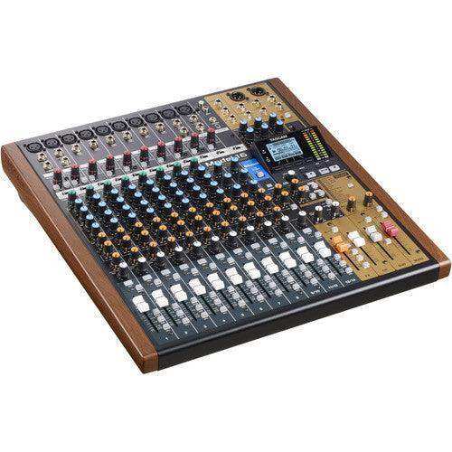 Tascam MODEL 16 Hybrid 14-Channel Mixer, Multitrack Recorder, and USB Audio Interface Audio Players & Recorders Tascam