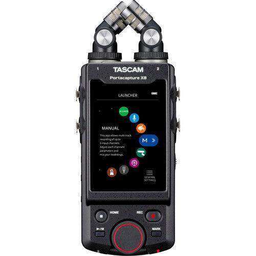 Tascam PORTACAPTURE X8 6-Input / 8-Track Handheld Adaptive Multitrack Recorder Audio Tascam