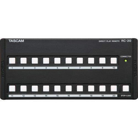 Tascam RC-20 Direct Play Remote for CD-500/CD-500B - Creation Networks