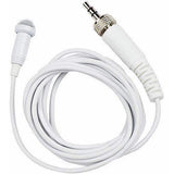 Tascam TM-10LW Lavalier Microphone for DR-10L Digital Recorder (White) - Creation Networks