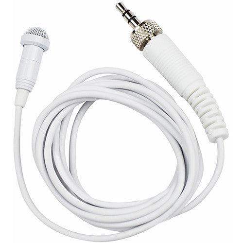 Tascam TM-10LW Lavalier Microphone for DR-10L Digital Recorder (White) - Creation Networks