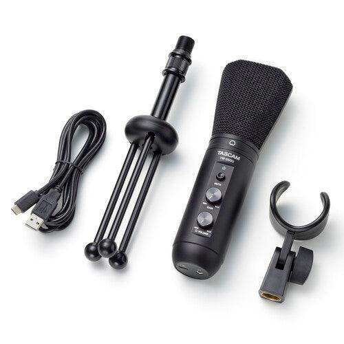 Tascam TM-250U Supercardioid USB Type-C Condenser Microphone Audio Tascam