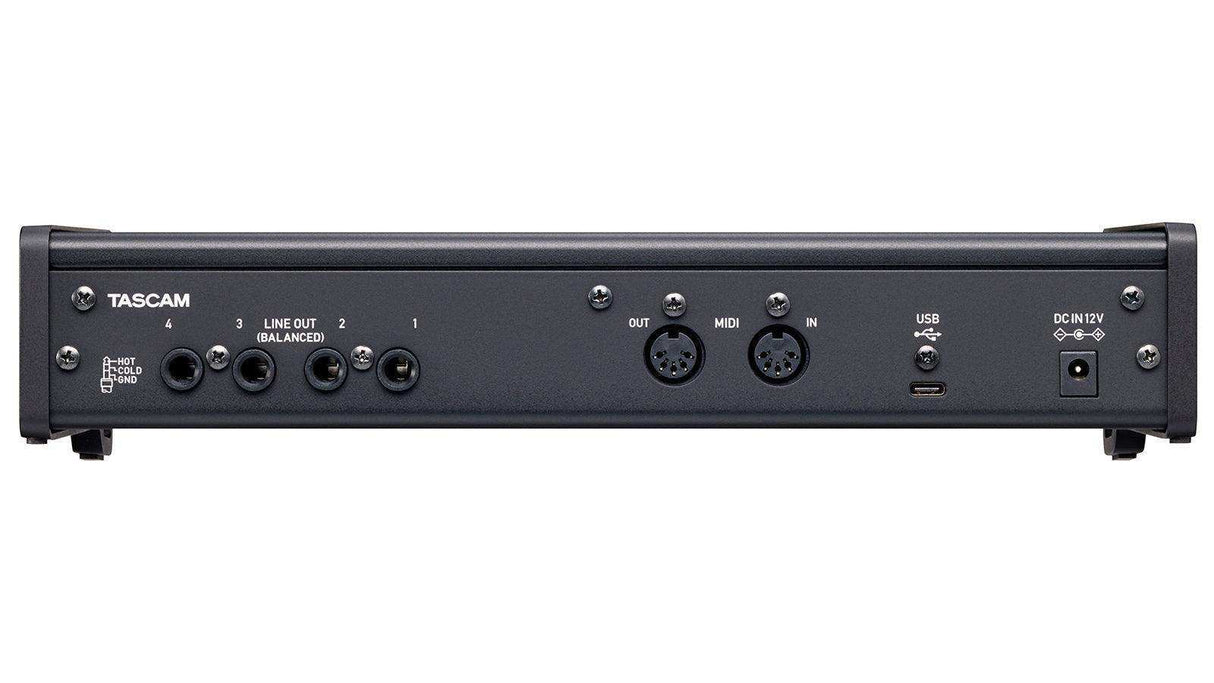 Tascam US-4x4HR 4Mic, 4IN/4OUT High Resolution Versatile USB Audio Interface - Creation Networks