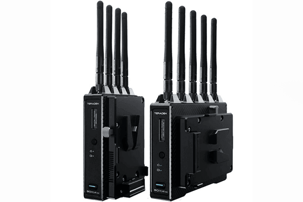 Teradek Bolt 4K 750 12G-SDI / HDMI Wireless Video Deluxe Kit (Up to 750', V-Mount) - 10-2100-V - Creation Networks