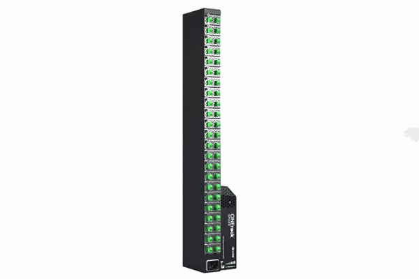tvONE 1RK-SPDR-STRIP-23 ONErack Spider Multi Voltage Vertical PSU Strip - 23 Module Slots & 14 Voltage Modules Included - Creation Networks